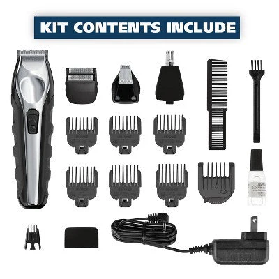 Wahl Lithium Ion All In One Cordless Rechargeable Electric Beard Trimmer, Shaver, Detailer, Nose Trimmer - Imperfect Box - Image 6