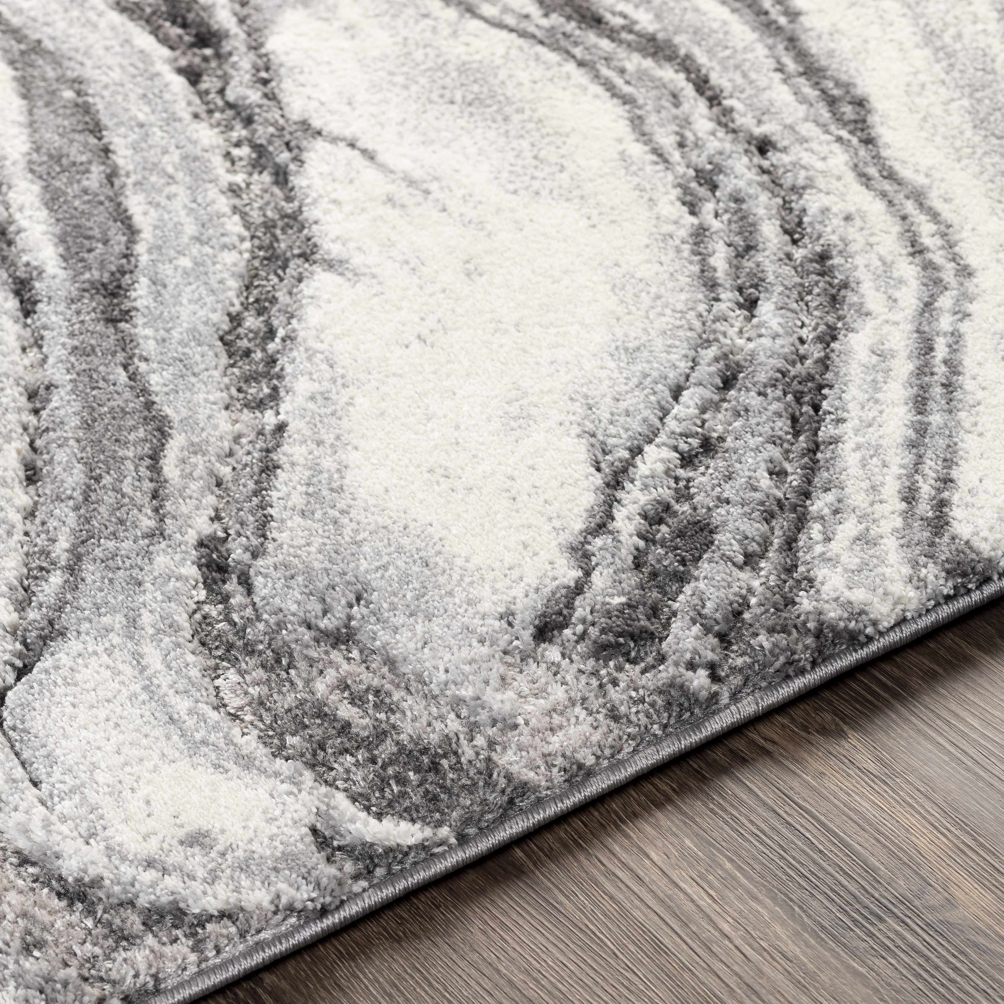 Walloon Gray Marble Thick Rug - Clearance - Image 5