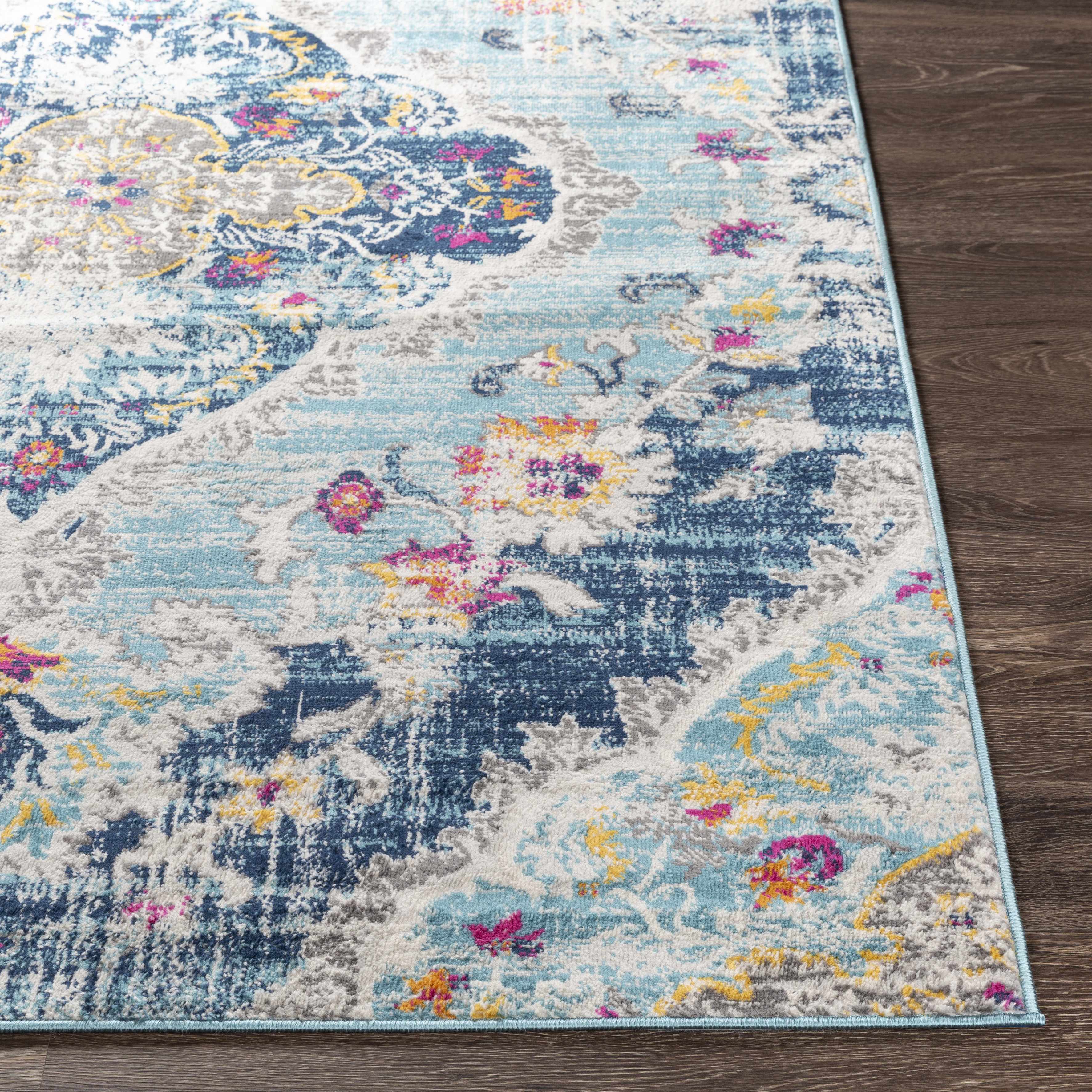 Wallsburg Blue Area Rug - Image 12
