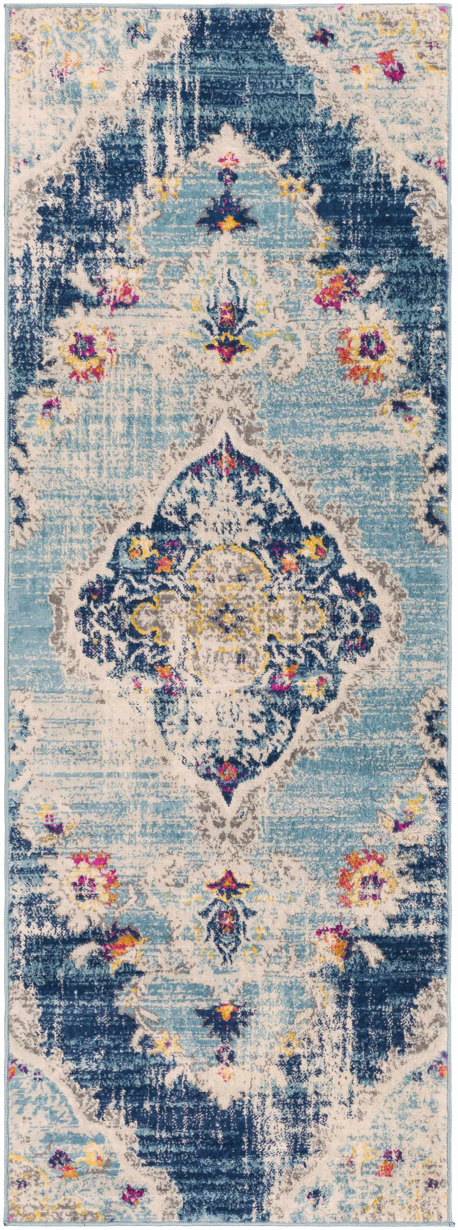Wallsburg Blue Area Rug - Image 13