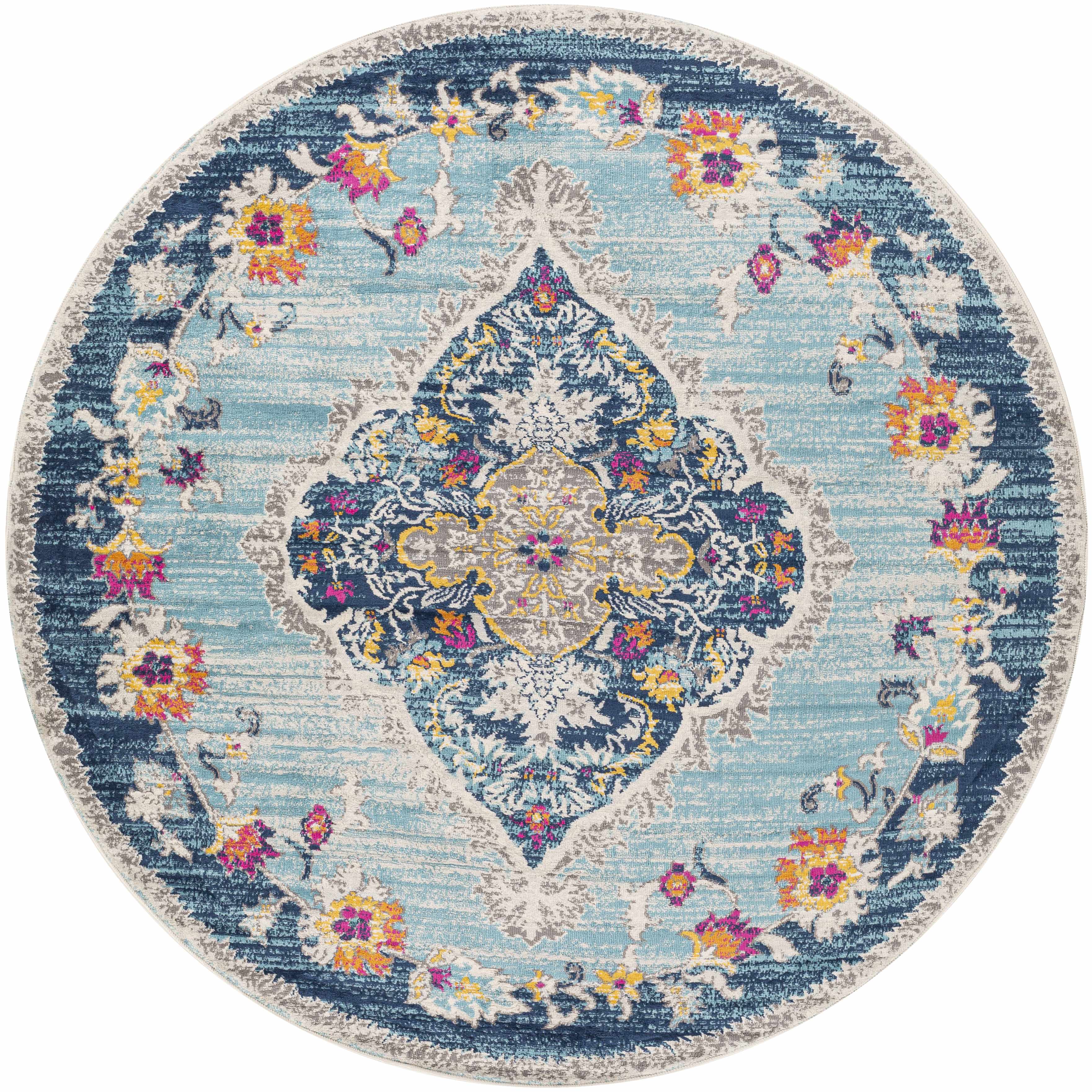 Wallsburg Blue Area Rug - Image 3