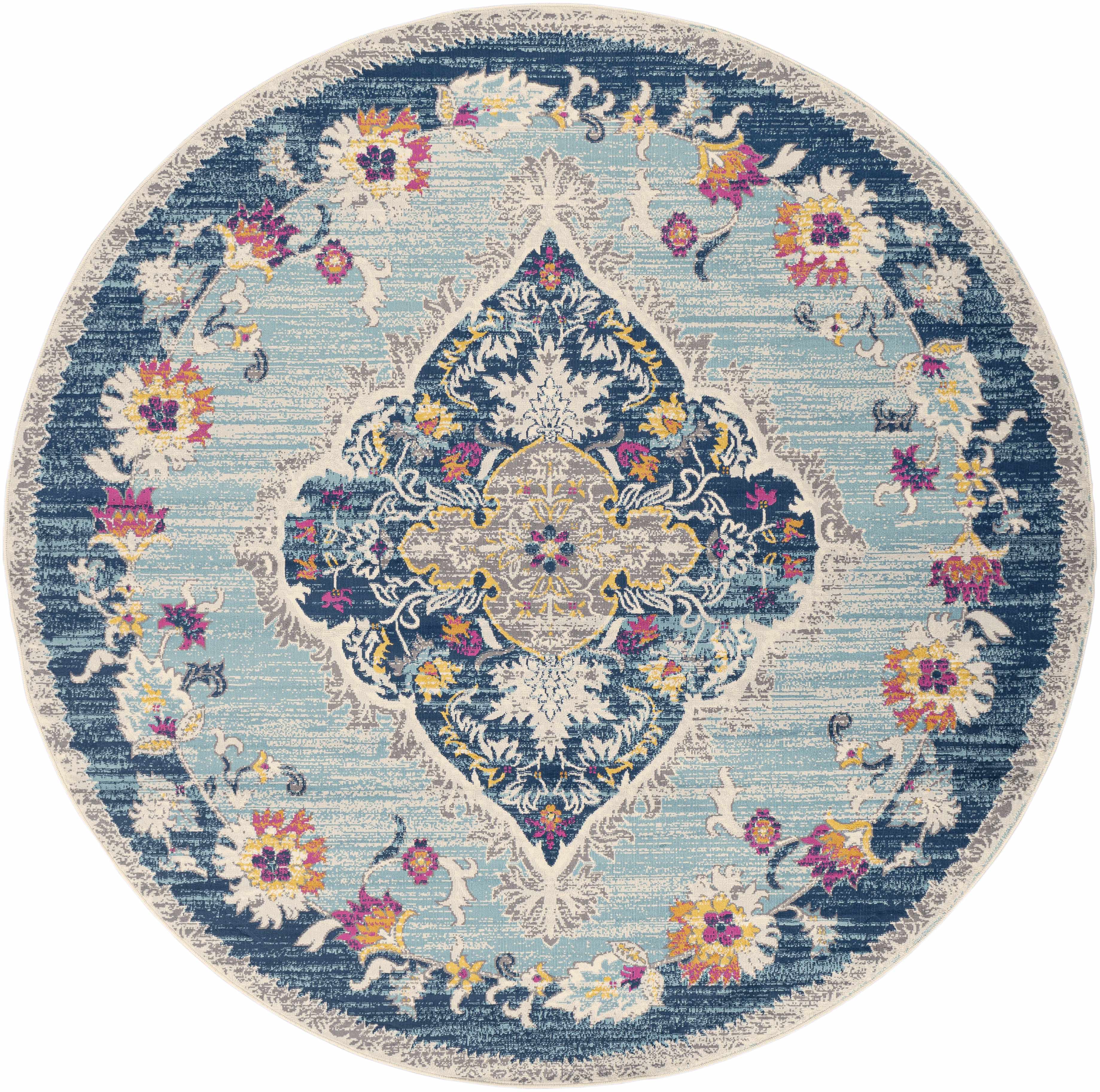 Wallsburg Blue Area Rug - Image 7