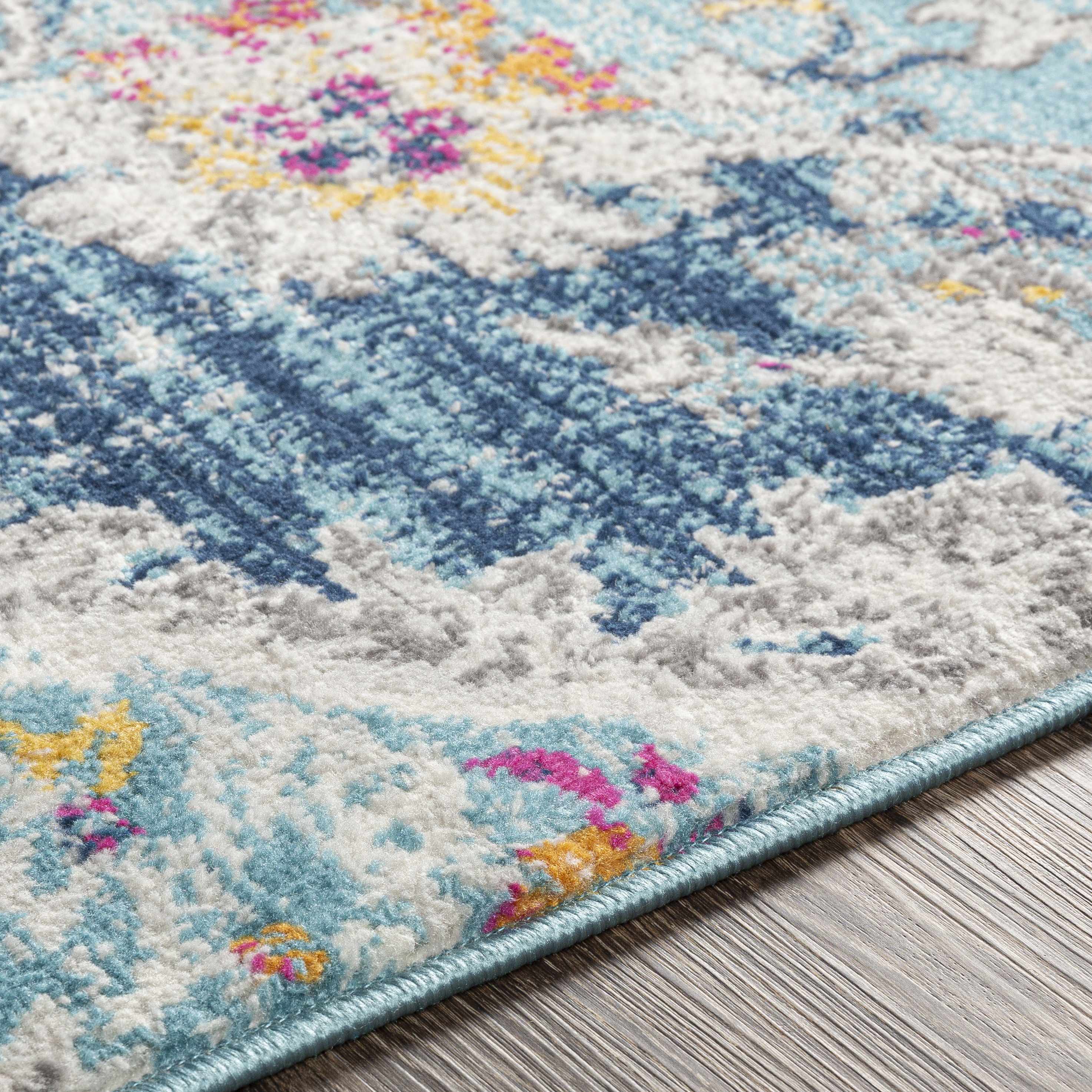 Wallsburg Blue Area Rug - Image 9