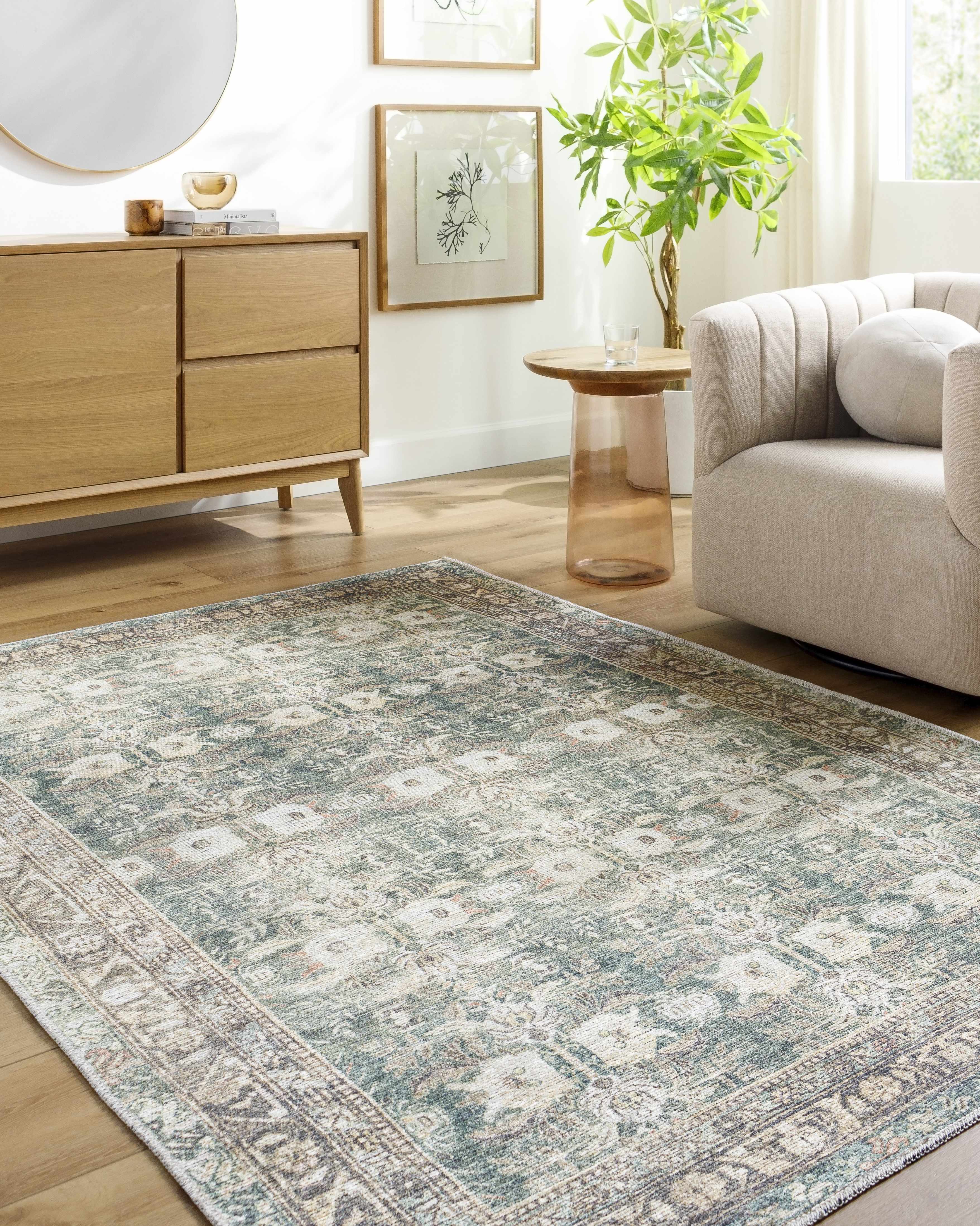 Walta Washable Area Rug - Image 2