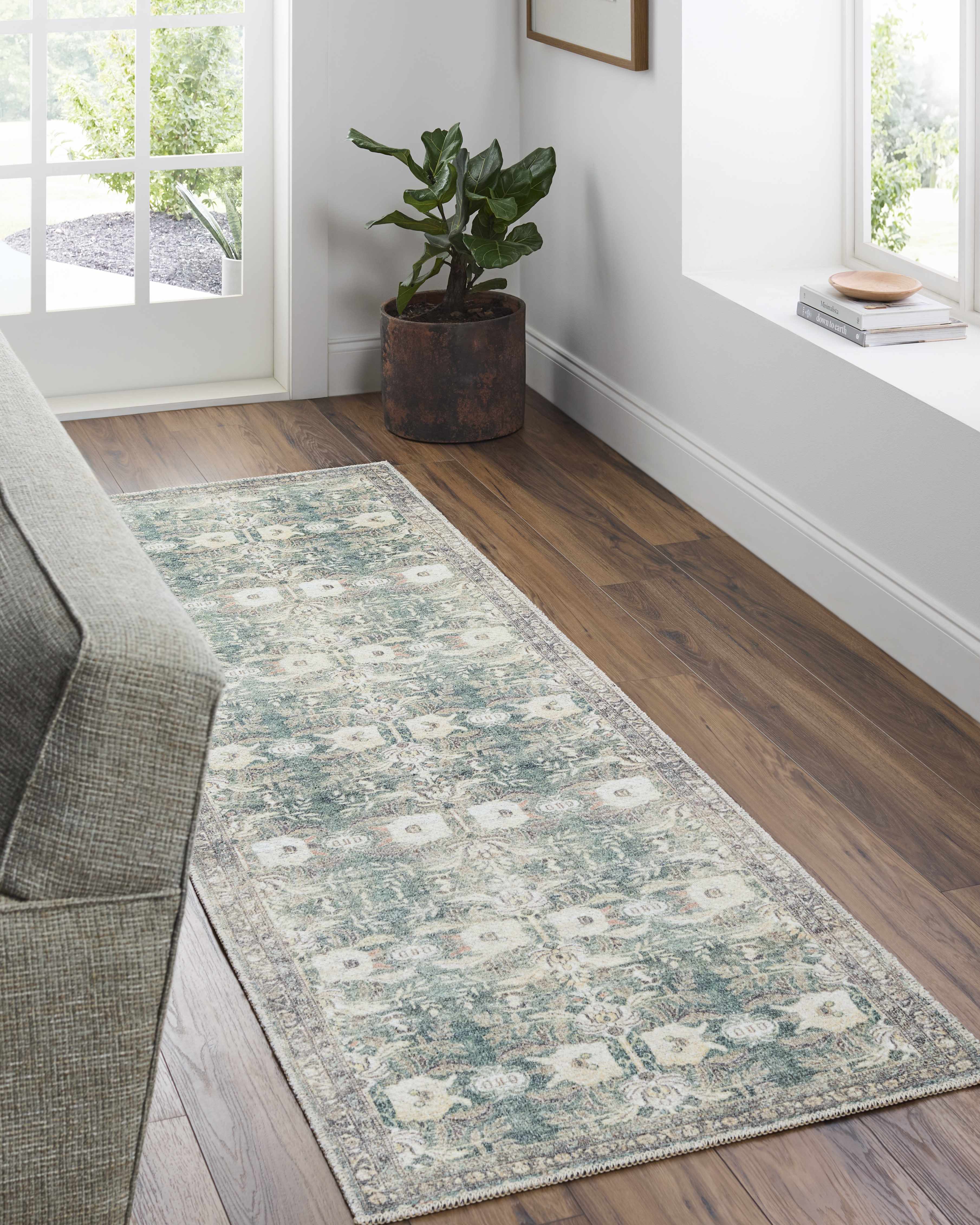 Walta Washable Area Rug - Image 3