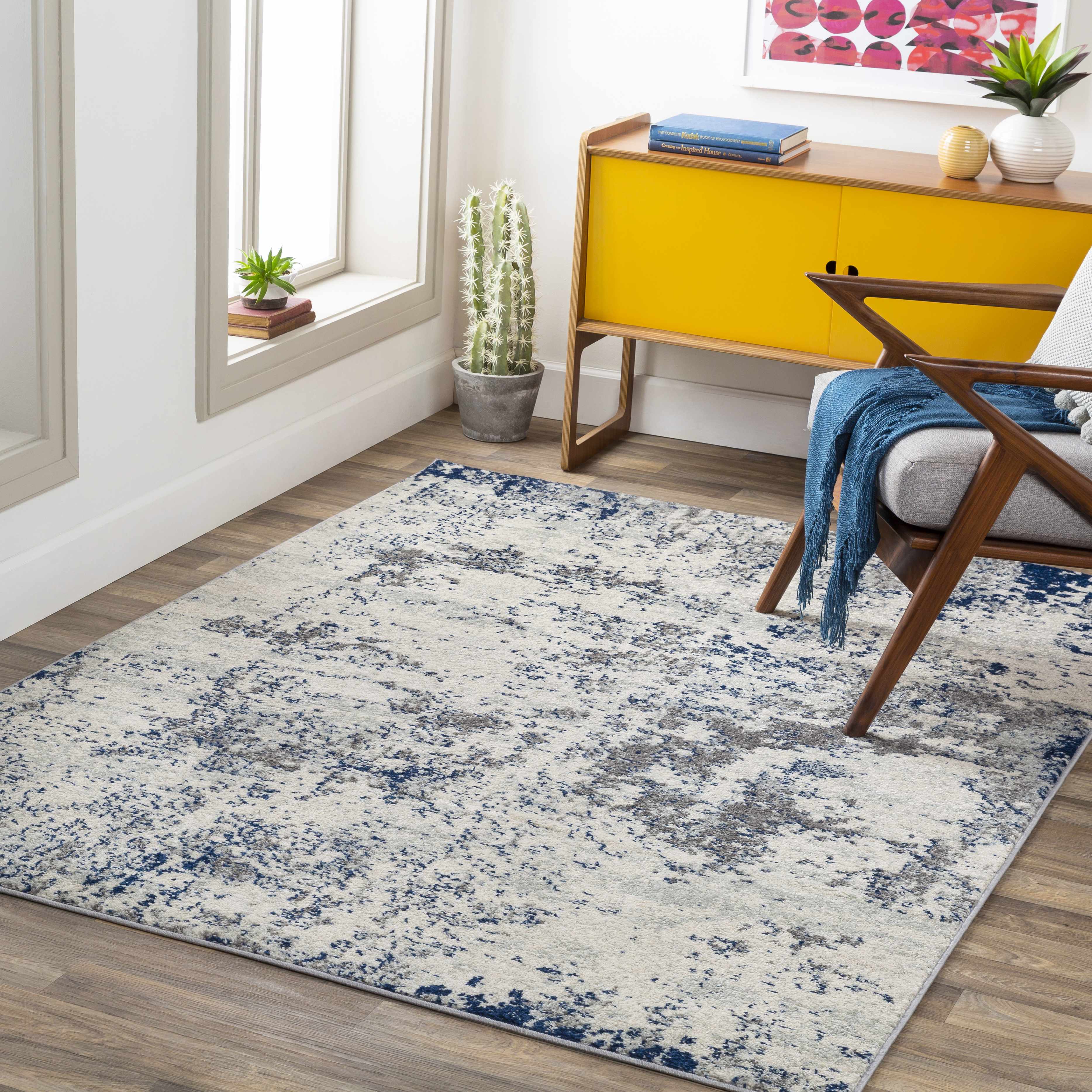 Warburton Abstract Area Rug - Image 2