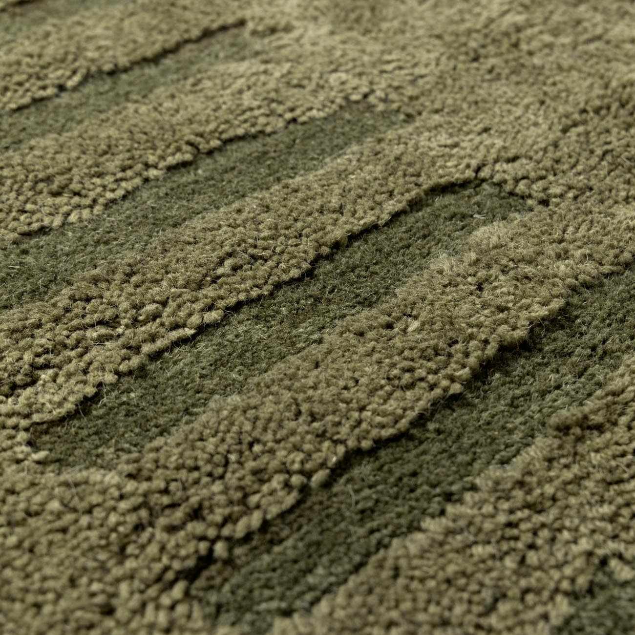 Washable Wool Rug - Green - Image 13