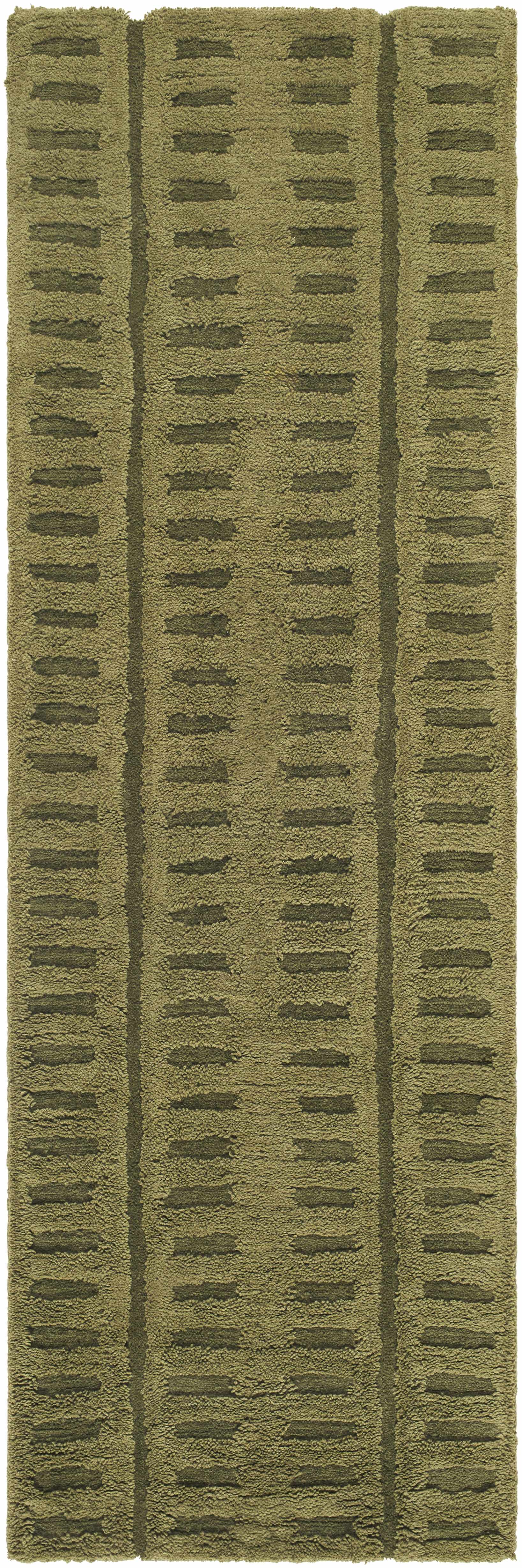 Washable Wool Rug - Green - Image 9