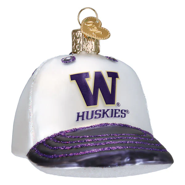 Washington Baseball Cap Christmas Ornament - Image 3