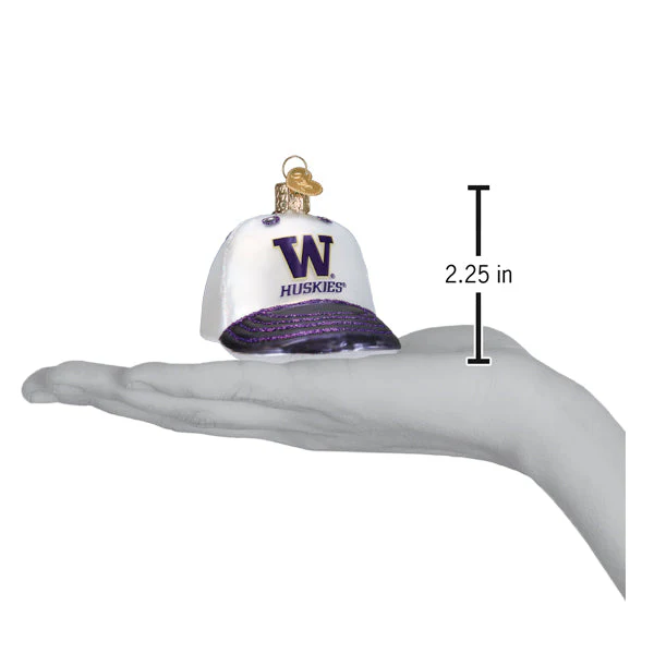 Washington Baseball Cap Christmas Ornament - Image 4