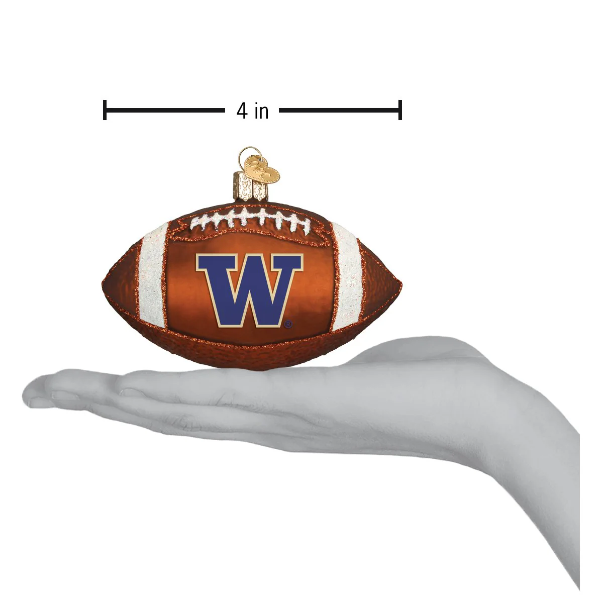 Washington Football Ornament - Image 4