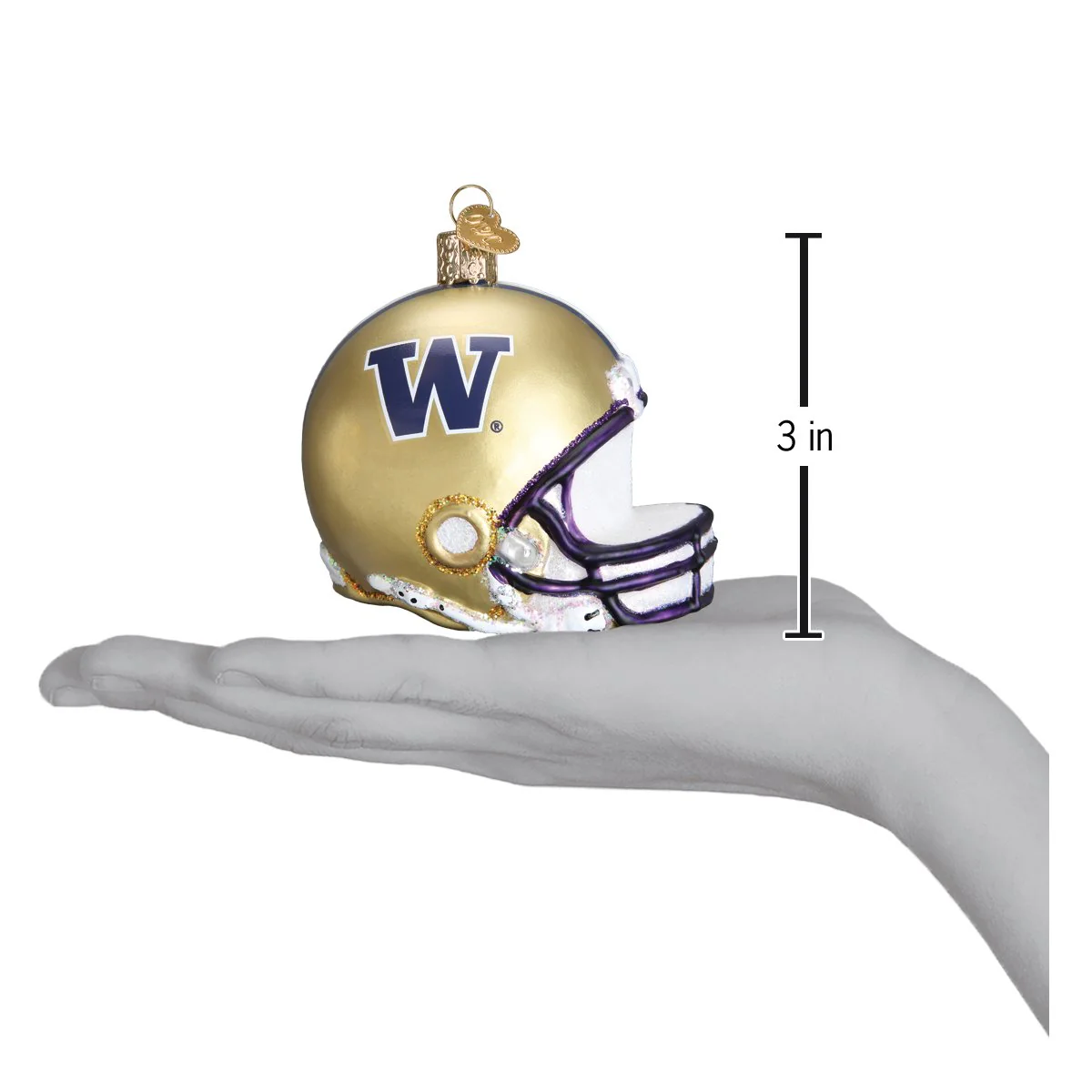 Washington Helmet Ornament - Image 4