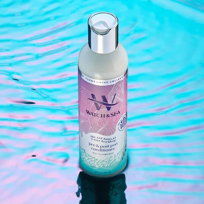 Watch & Sea Any Tangles Pre & Post Poo 3-Way Flourishing Conditioner 8 fl oz - Imperfect Container - Image 3