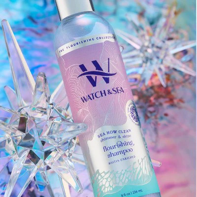 Watch & Sea Flourishing Shampoo 8 fl oz - Imperfect Container - Image 3