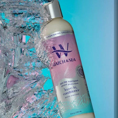 Watch & Sea The Softness Strand Protection Leave-In Flourishing Conditioner 8 fl oz - Imperfect Container - Image 4
