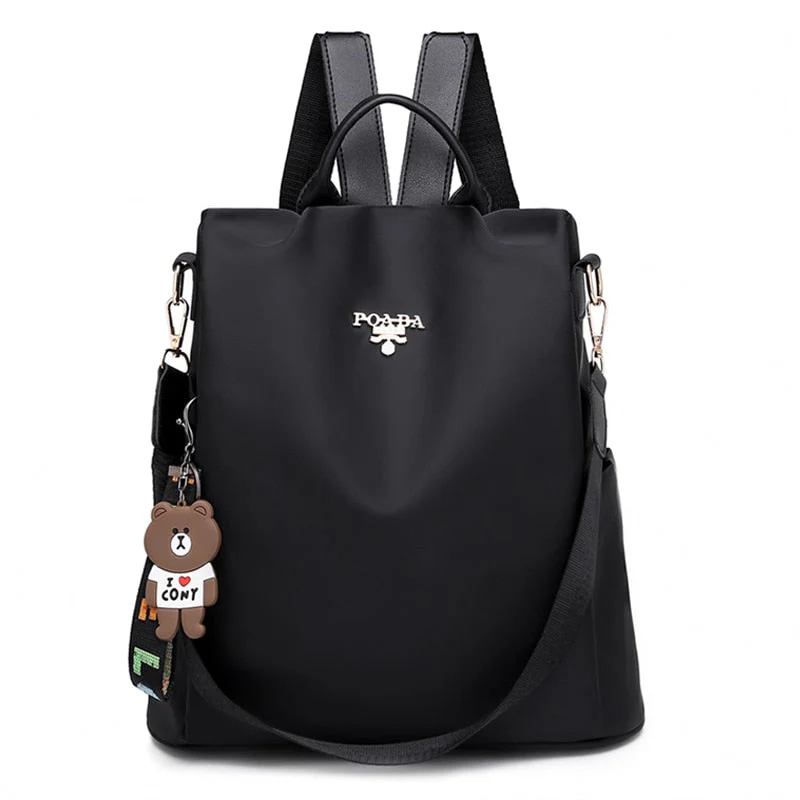 Water Resistant Anti Theft Backpack Oxford Travel Daypack 30cm - Image 5