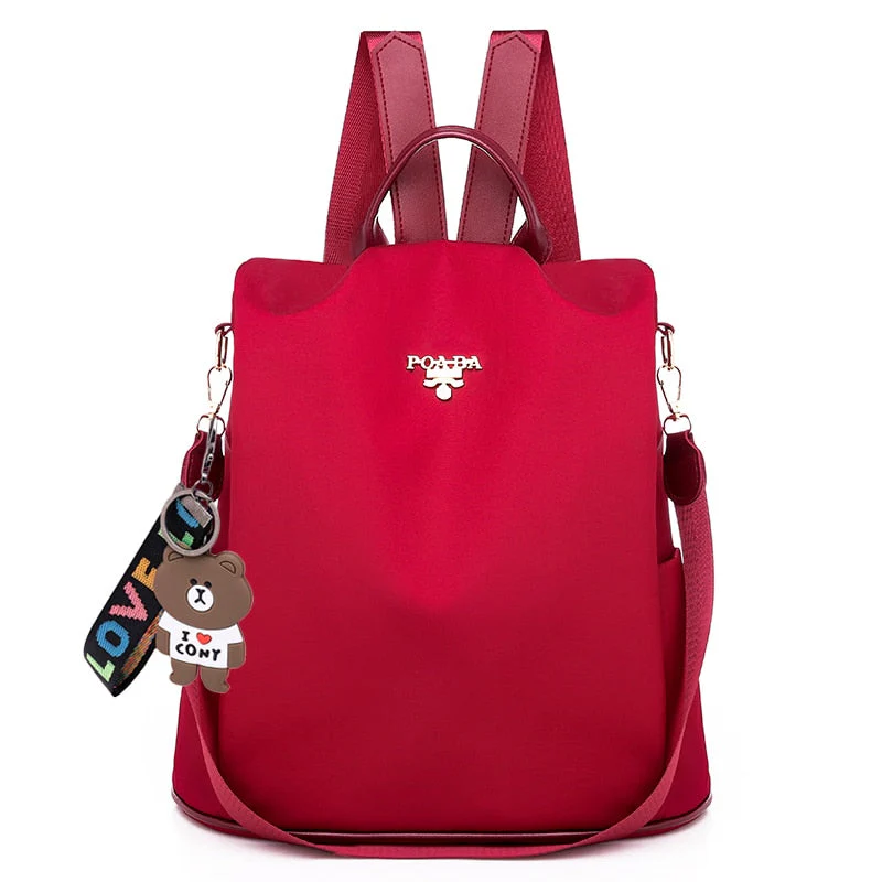 Water Resistant Anti Theft Backpack Oxford Travel Daypack 30cm - Image 6
