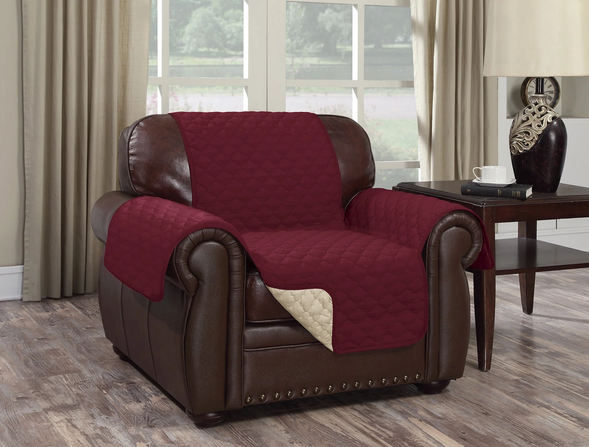 Water Resistant Reversible Couch Cover - Image 10