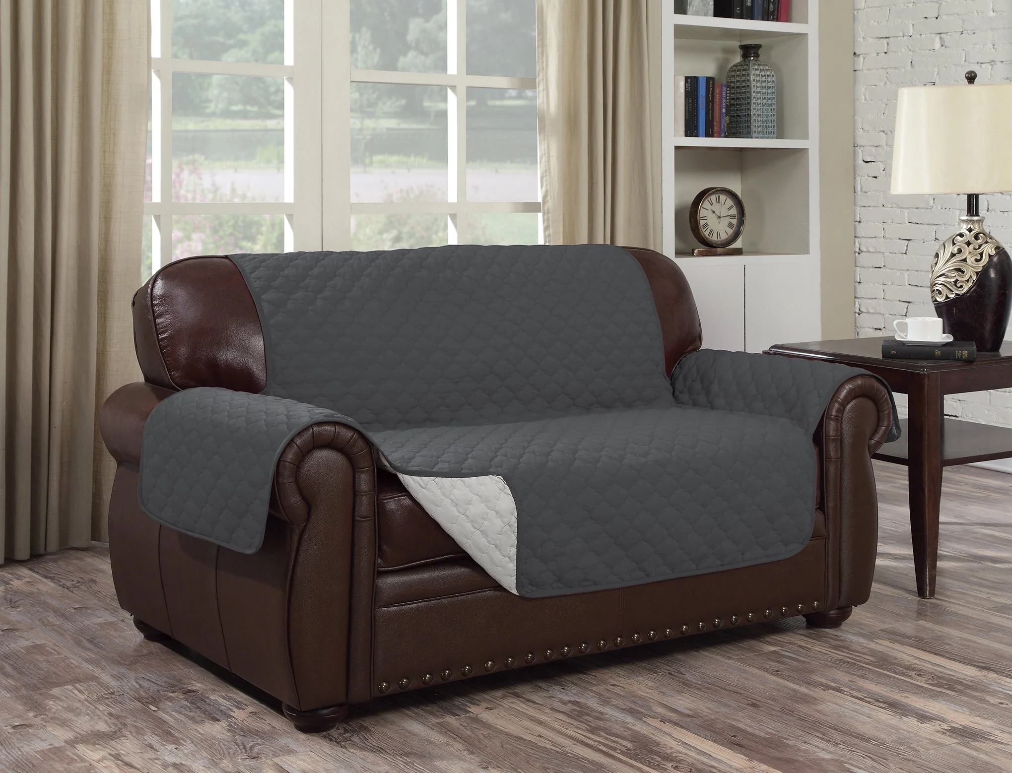 Water Resistant Reversible Couch Cover - Image 12