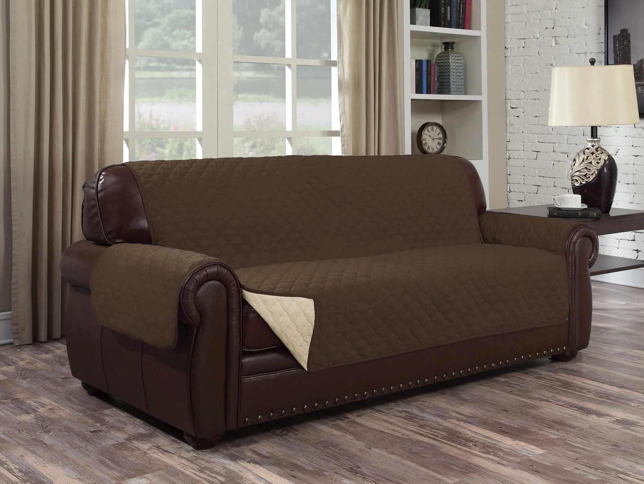Water Resistant Reversible Couch Cover - Image 17