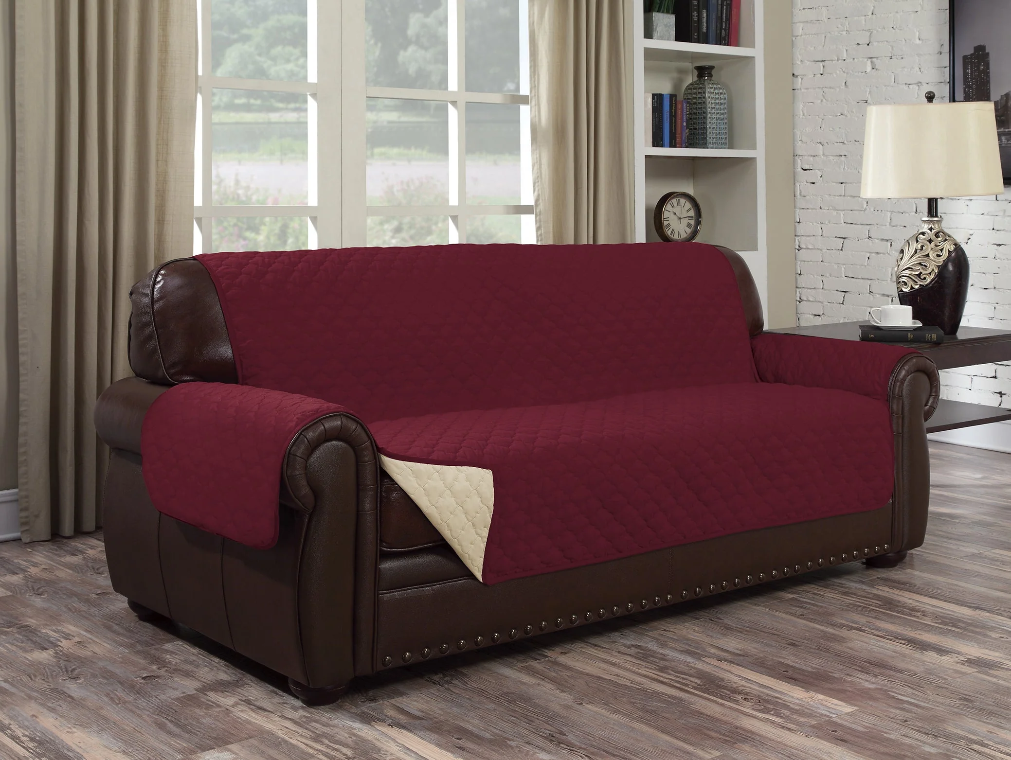 Water Resistant Reversible Couch Cover - Image 18