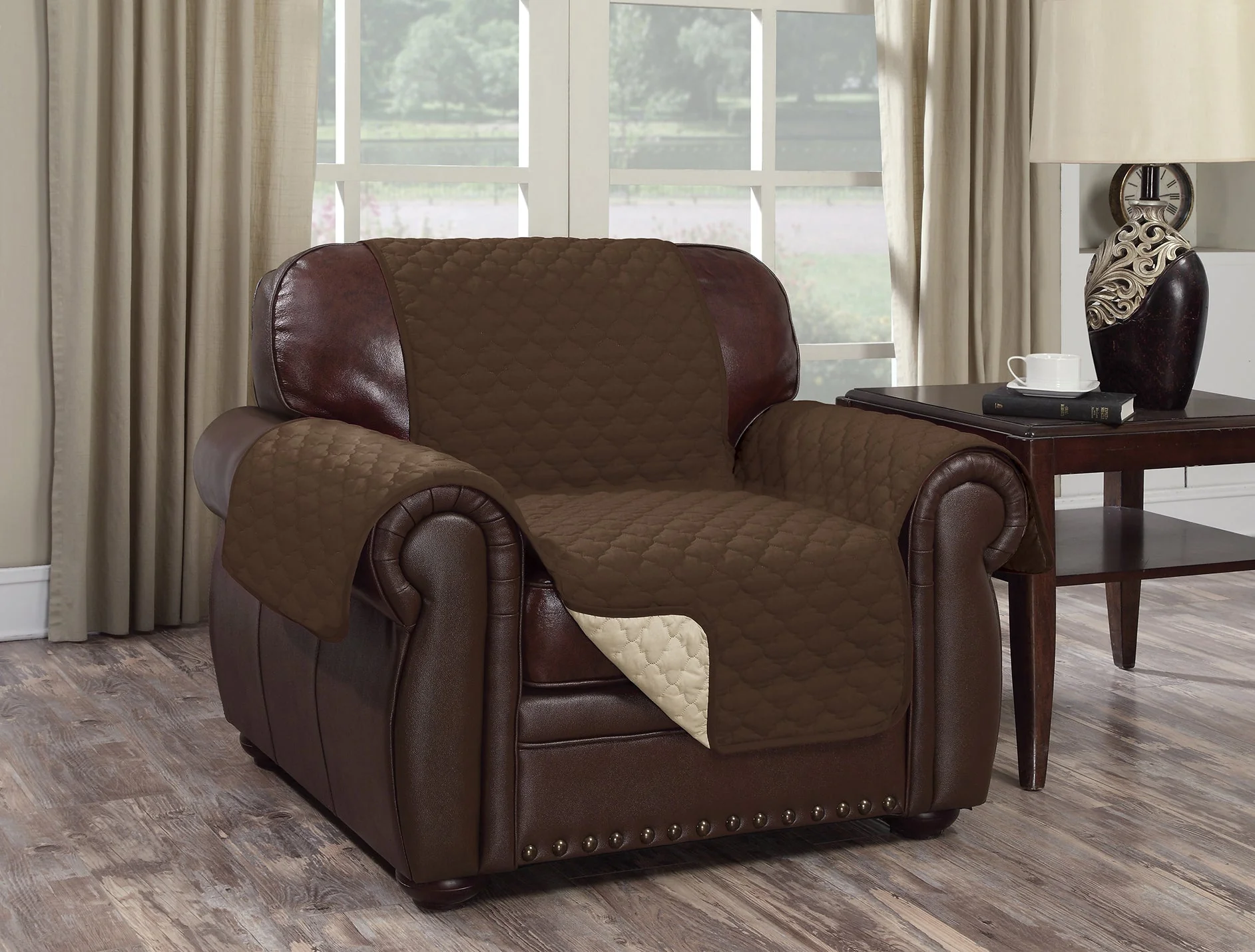 Water Resistant Reversible Couch Cover - Image 6