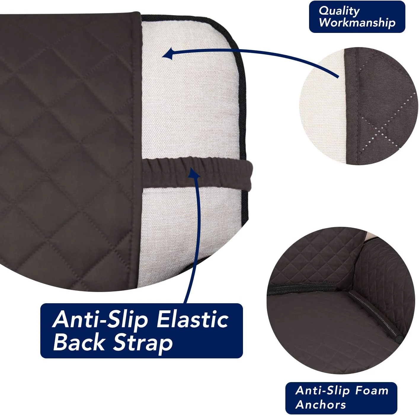 Water Resistant Reversible Couch Cover - Image 7