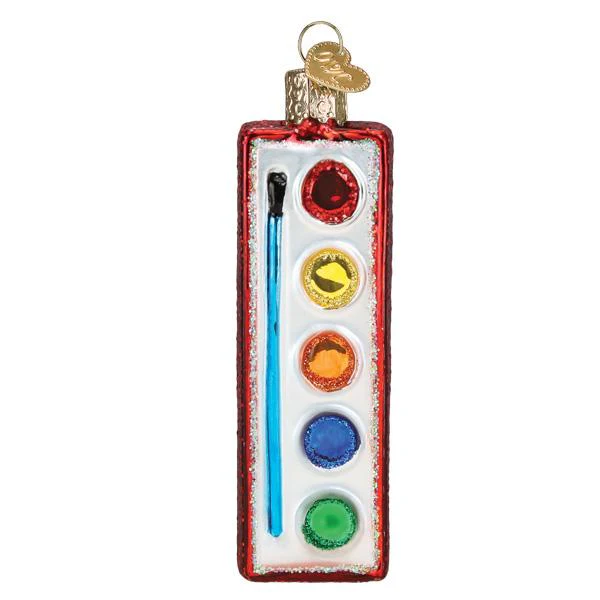 Watercolor Palette Ornament - Image 3
