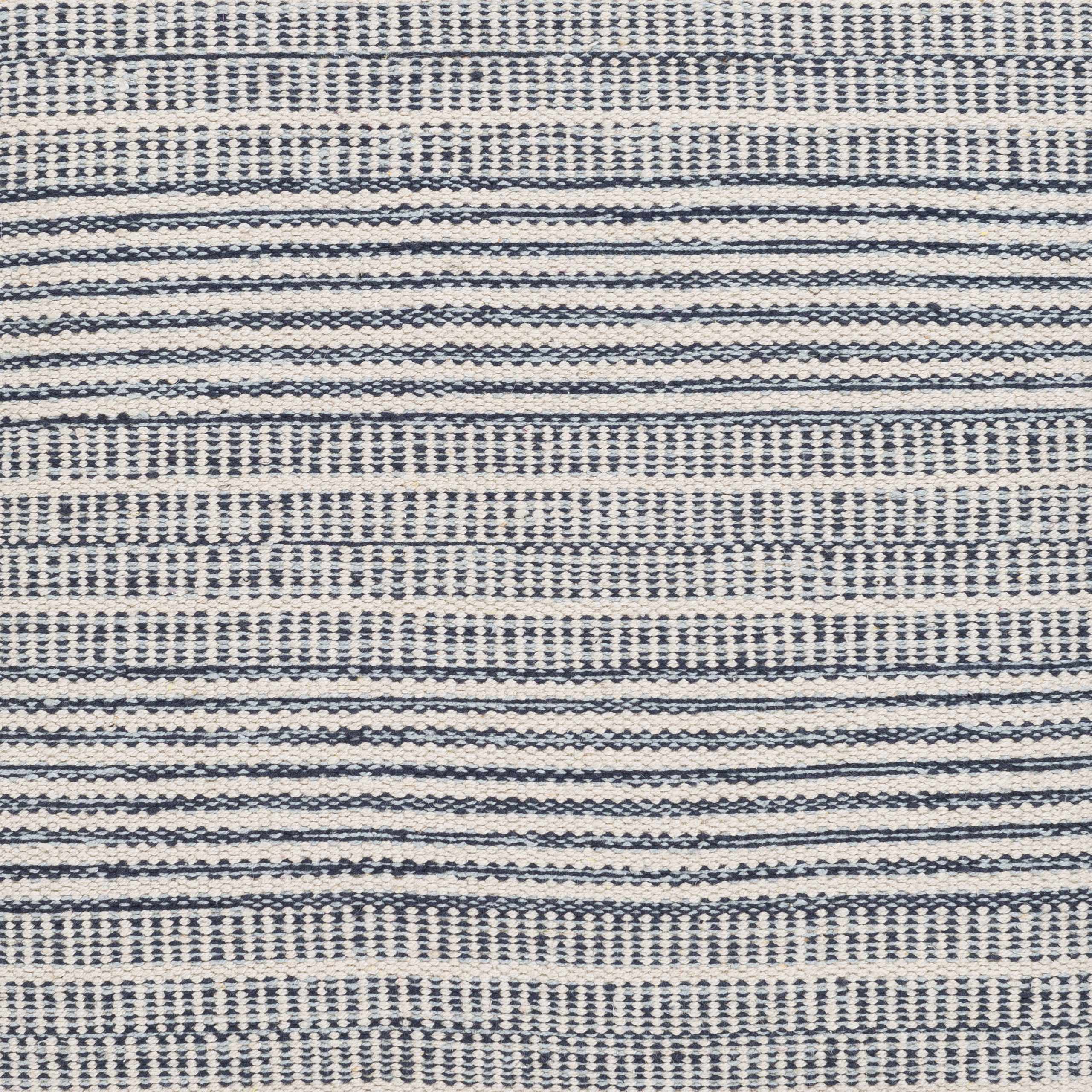 Waterfall Woven Cotton Pouf - Image 3