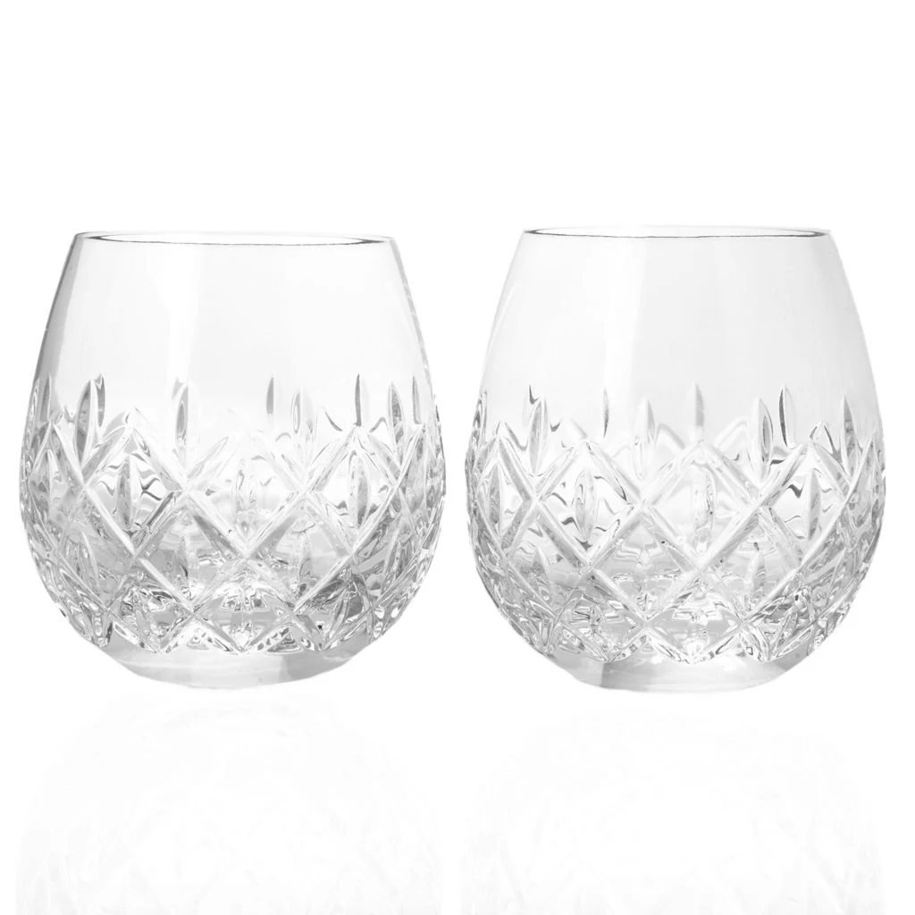 Waterford Crystal Astor Set of 2 14 oz Stemless Wine Glasses - Image 2