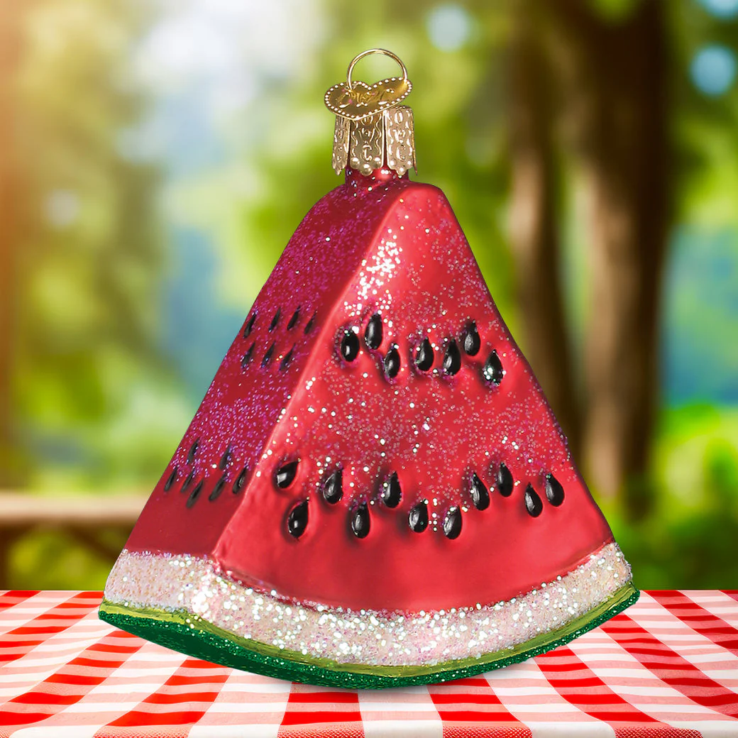 Watermelon Wedge Ornament - Image 6