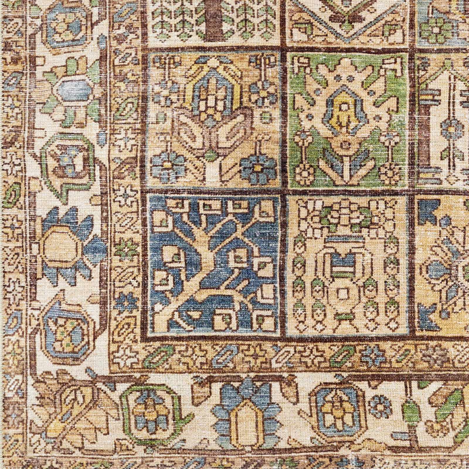 Watermount Washable Aztec Style Area Rug - Clearance - Image 7