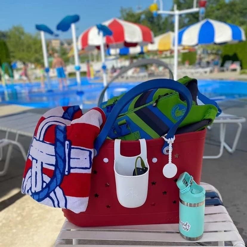 Waterproof EVA Beach Tote Bag Large Sandproof Washable Travel Carryall - Image 14
