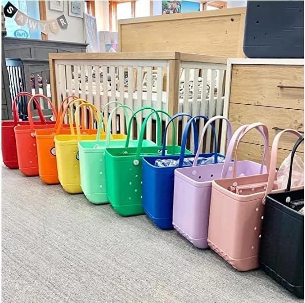 Waterproof EVA Beach Tote Bag Large Sandproof Washable Travel Carryall - Image 15