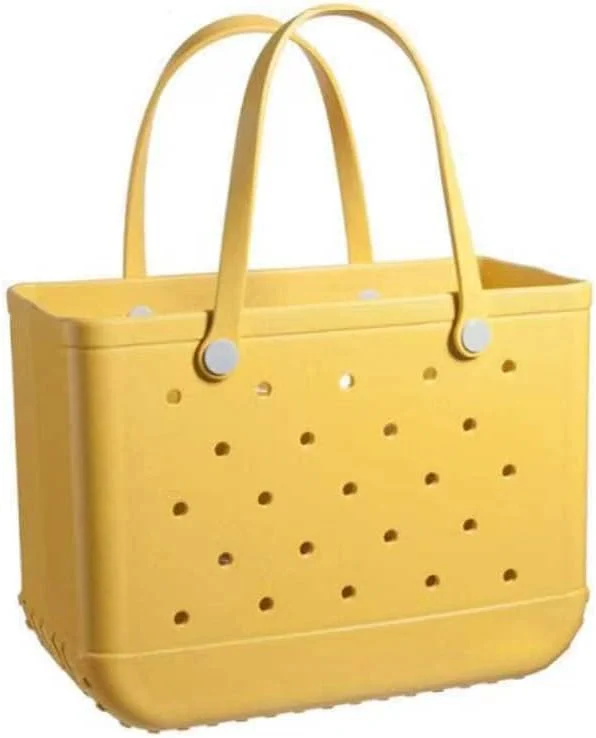 Waterproof EVA Beach Tote Bag Large Sandproof Washable Travel Carryall - Image 2