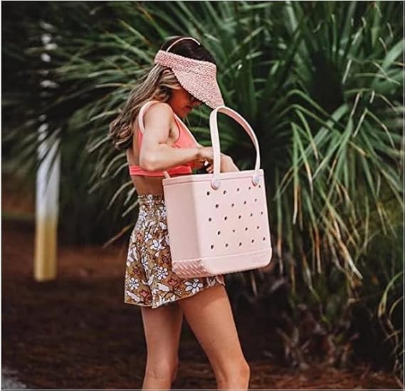 Waterproof EVA Beach Tote Bag Large Sandproof Washable Travel Carryall - Image 22