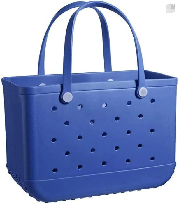 Waterproof EVA Beach Tote Bag Large Sandproof Washable Travel Carryall - Image 5