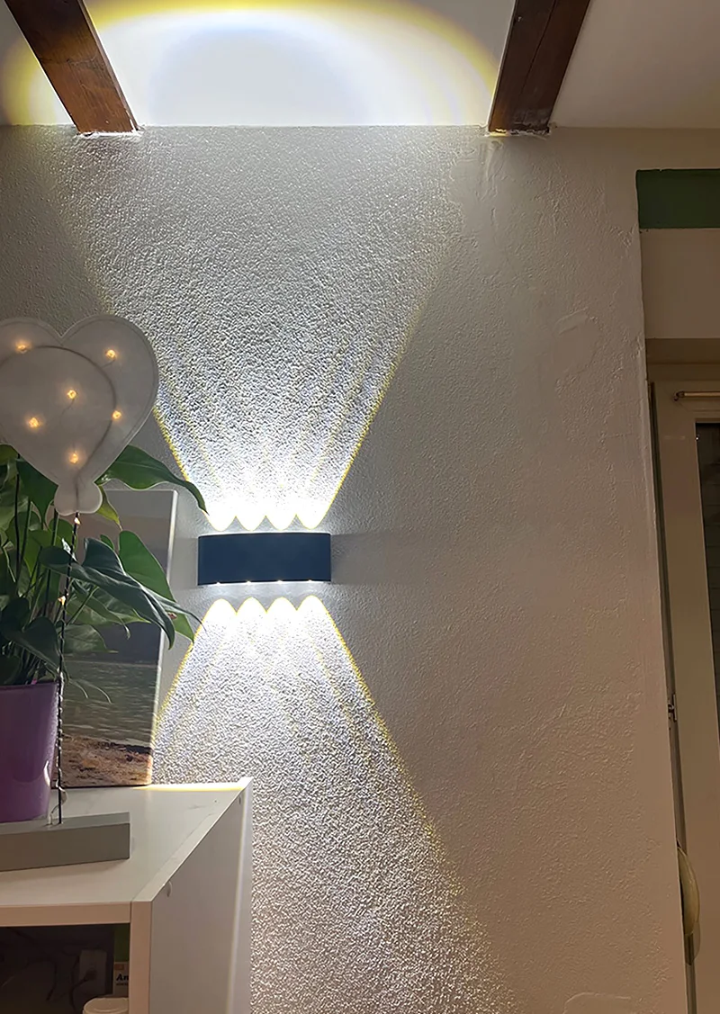 Waterproof LED Wall Light – 8W 12W Aluminum IP65 Lamp for Outdoor & Indoor Use - Image 11
