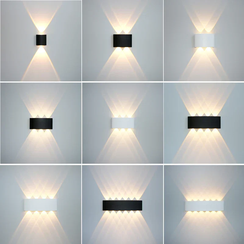 Waterproof LED Wall Light – 8W 12W Aluminum IP65 Lamp for Outdoor & Indoor Use - Image 3
