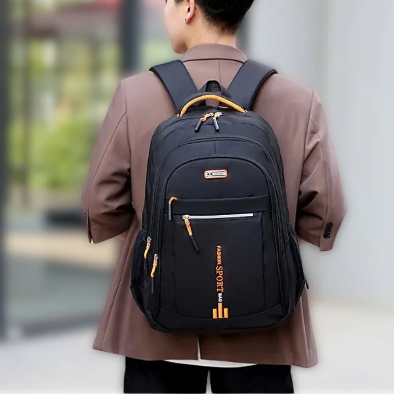 Waterproof Men’s Backpack UrbanGuard Laptop Travel Backpack Oxford Business Daypack - Image 2