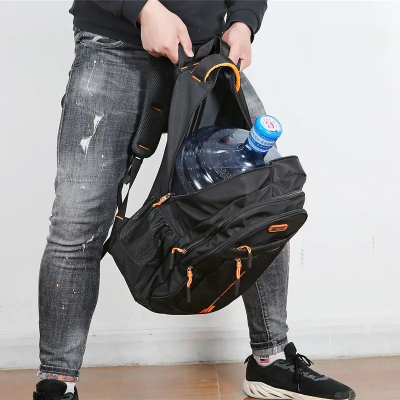 Waterproof Men’s Backpack UrbanGuard Laptop Travel Backpack Oxford Business Daypack - Image 3