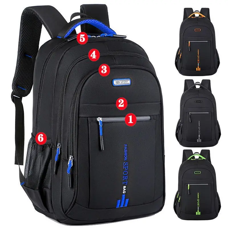 Waterproof Men’s Backpack UrbanGuard Laptop Travel Backpack Oxford Business Daypack - Image 8