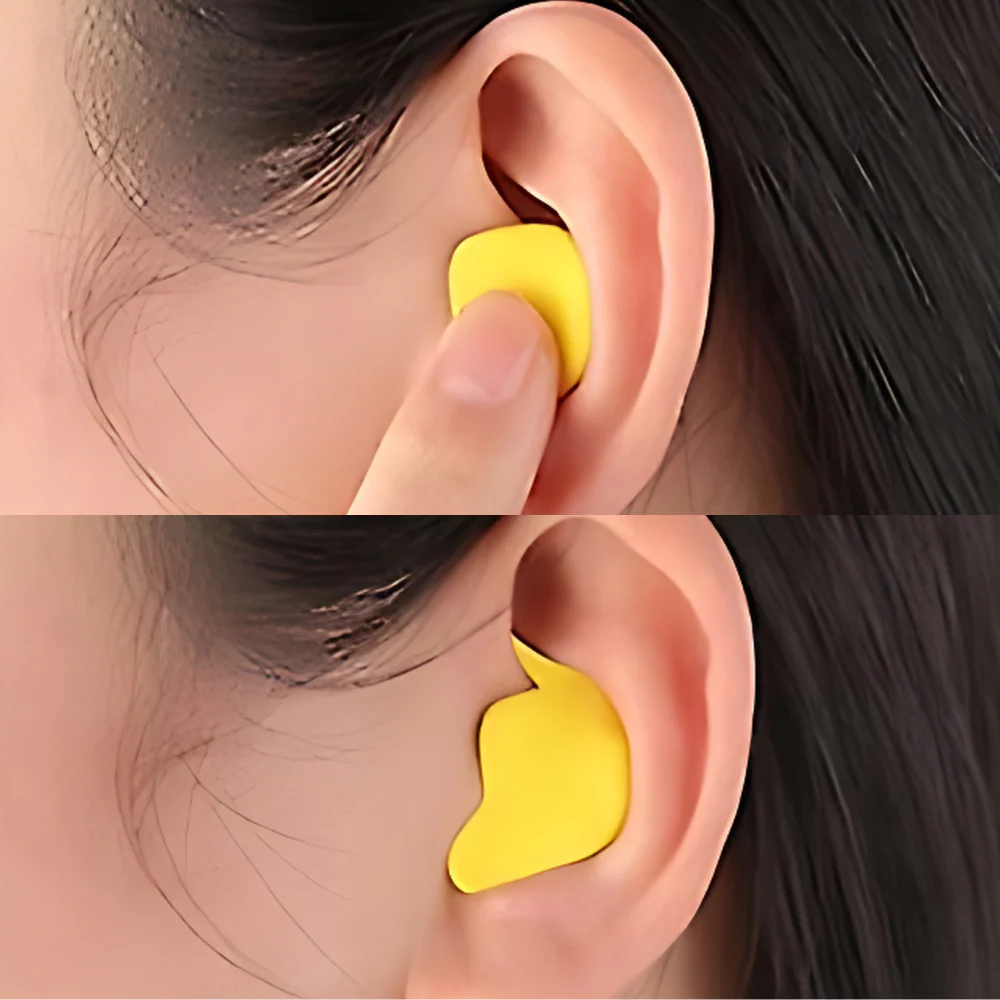 Waterproof Moldable Earplugs for Sleeping Swimming Noise Cancelling - Image 4