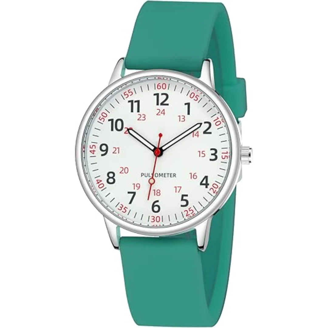 Waterproof Nurse Watch with Second Hand Silicone Medical Analog Watch - Image 10