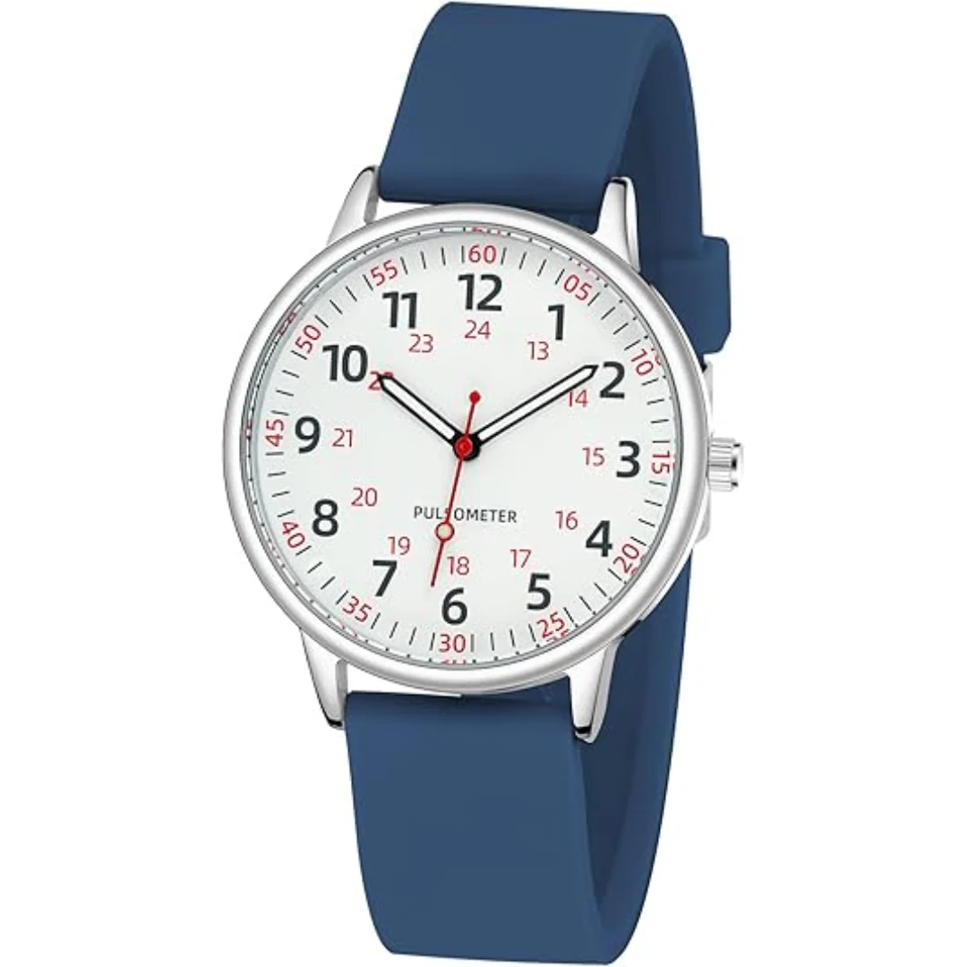 Waterproof Nurse Watch with Second Hand Silicone Medical Analog Watch - Image 11