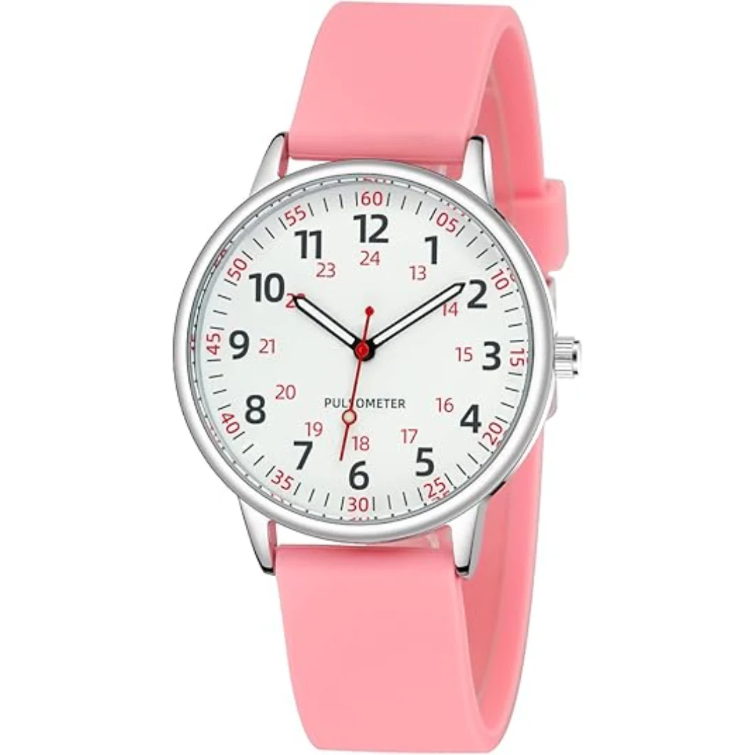 Waterproof Nurse Watch with Second Hand Silicone Medical Analog Watch - Image 7