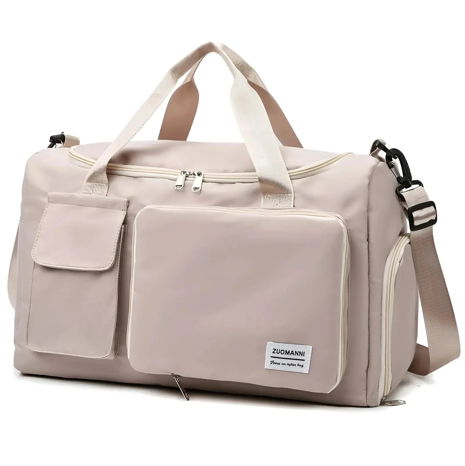 Waterproof Travel Duffel Bag with Shoe Compartment Unisex Gym Weekender - Image 12