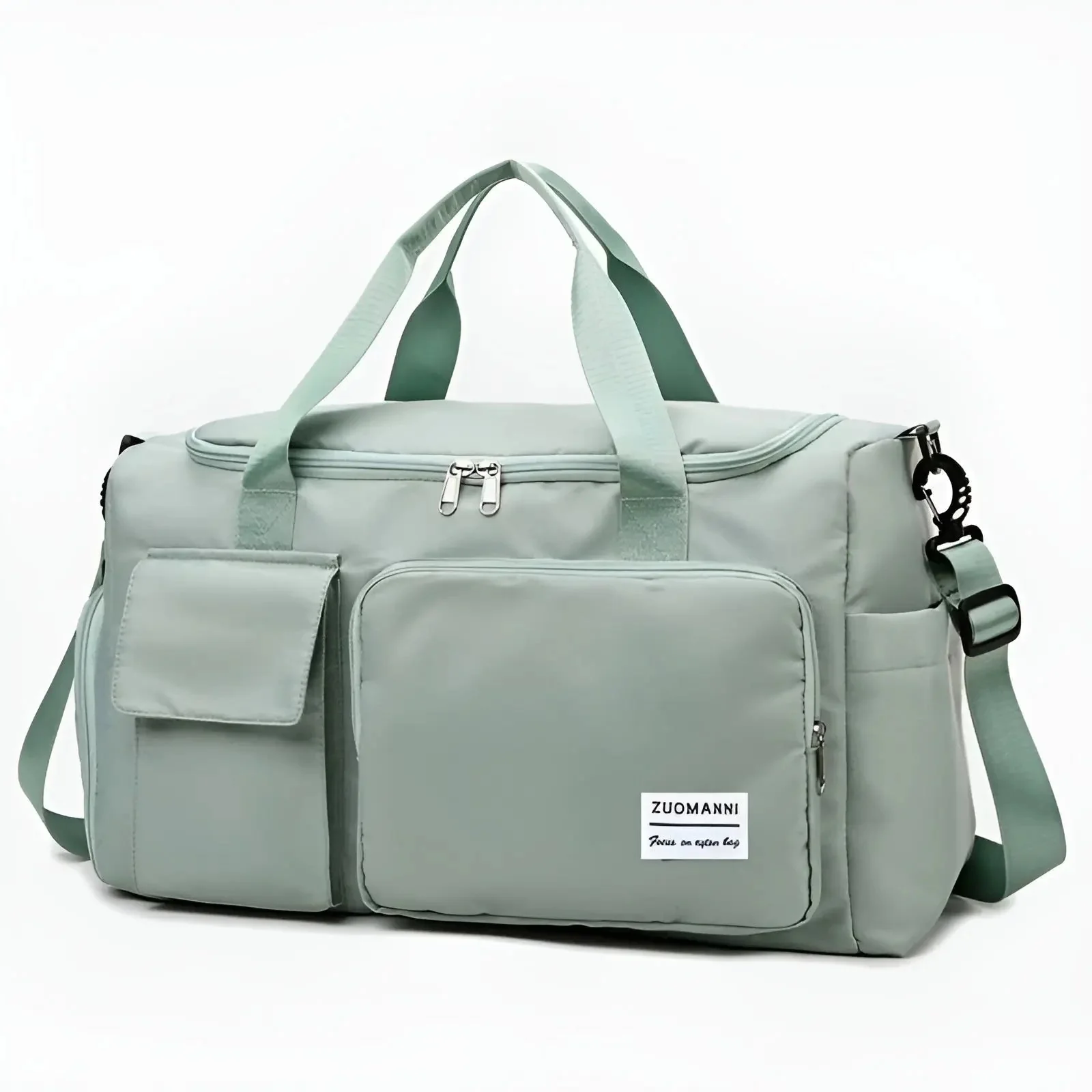 Waterproof Travel Duffel Bag with Shoe Compartment Unisex Gym Weekender - Image 4