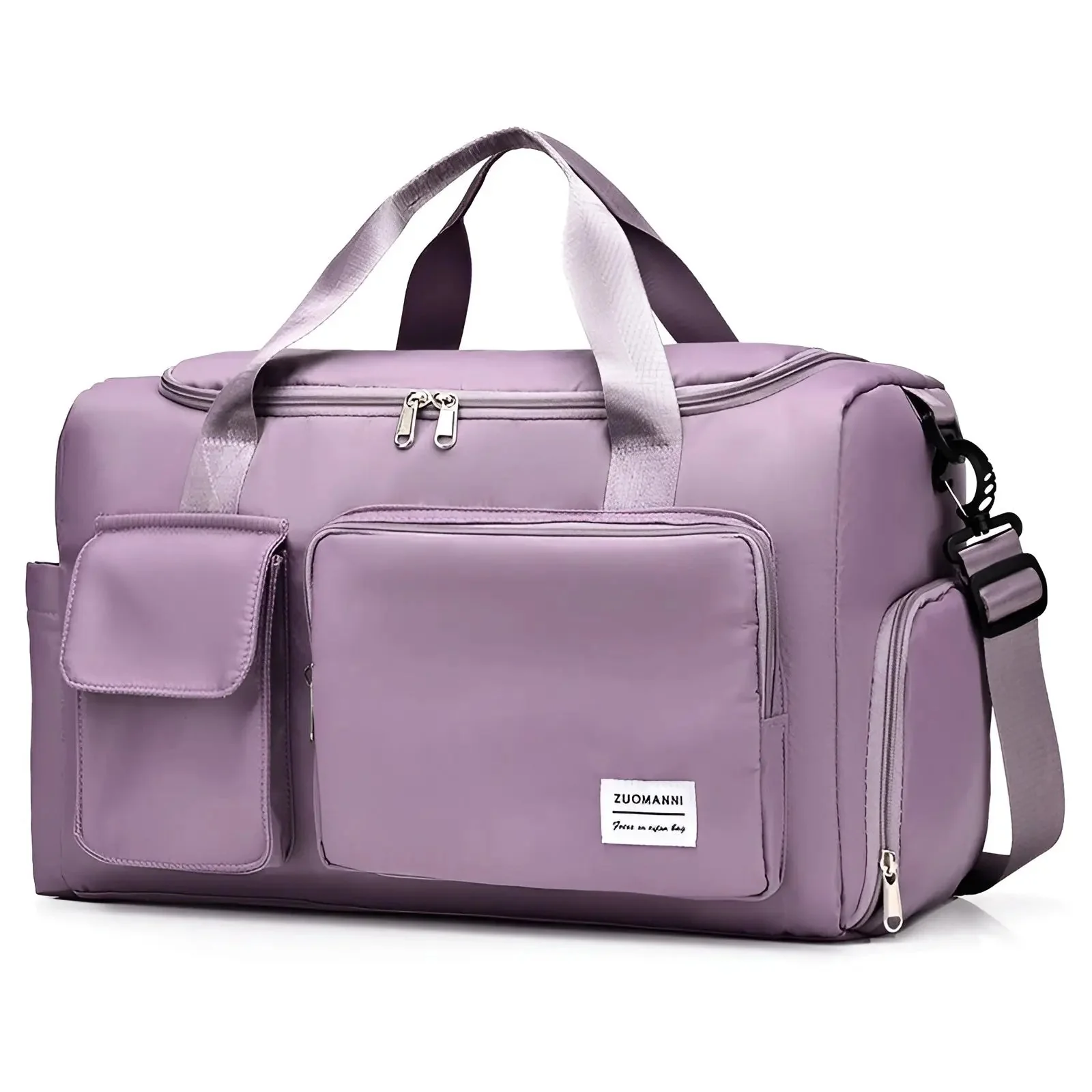 Waterproof Travel Duffel Bag with Shoe Compartment Unisex Gym Weekender - Image 5