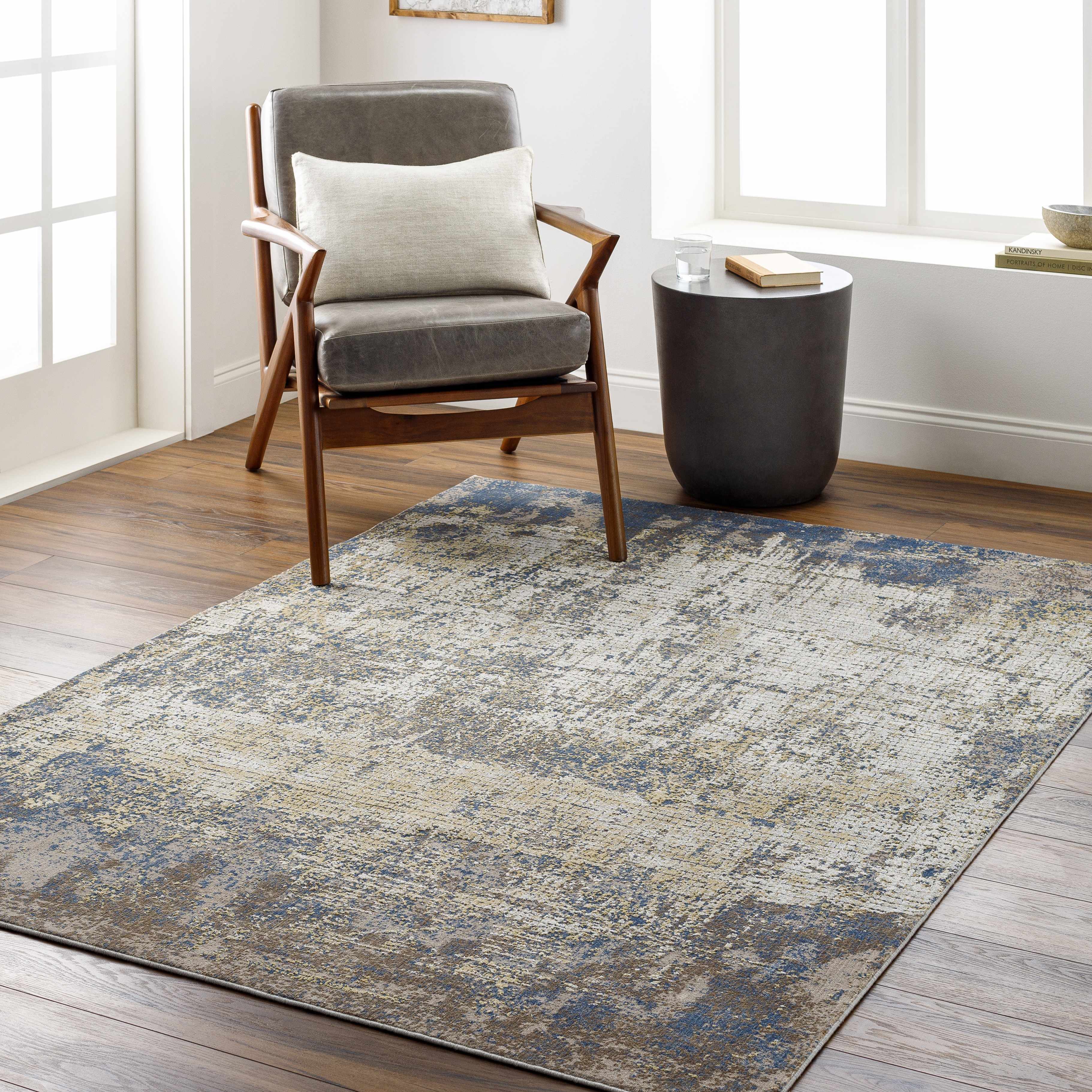 Watersmeet Faux Silk Rug - Clearance - Image 12